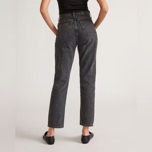 Everlane The 90s Cheeky Jean Organic Cotton, 25 Regular in Washed Black